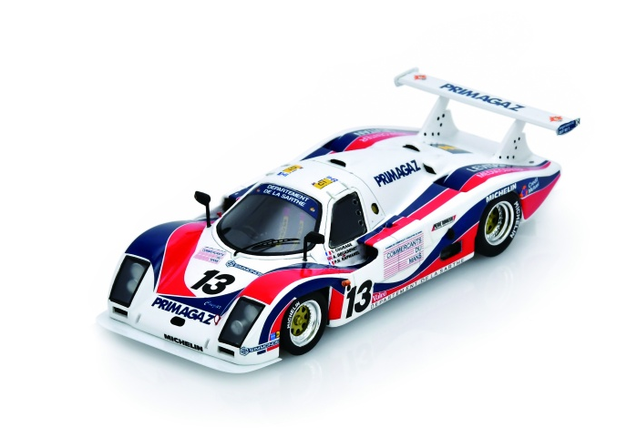 Spark Cougar C12 #13 Courage Compétition 24Hrs Le Mans 1986 1/43 Scale S9503