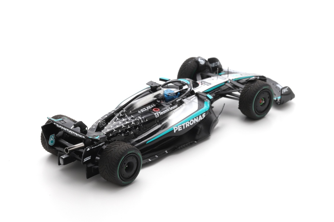 Spark Mercedes F1 W16 #63 George Russell Australian GP 2025 3rd 1/43 Scale S9572