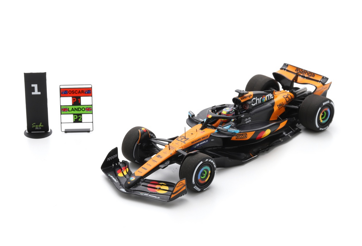 Spark McLaren MCL39 #81 Oscar Piastri Winner Chinese GP 2025 1/43 Scale S9580