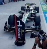 Spark Mercedes W16 #12 Kimi Antonelli Sprint Qualifying Pole Miami GP 2025 1/43 Scale S9627