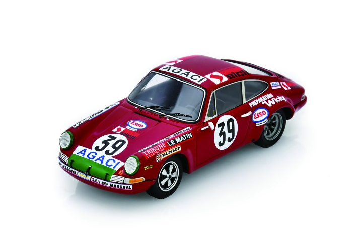 Spark Porsche 911S #39 A.G.A.C.I. 24Hrs Le Mans 1971 1/43 Scale S9765