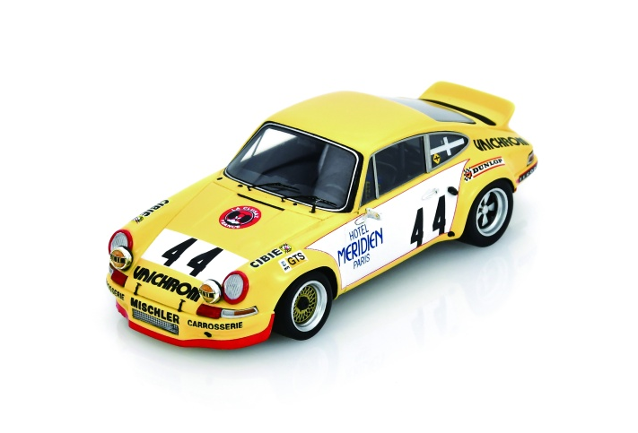 Spark Porsche Carrera #44 Porsche Club Romand 24Hrs Le Mans 1973 1/43 Scale S9785