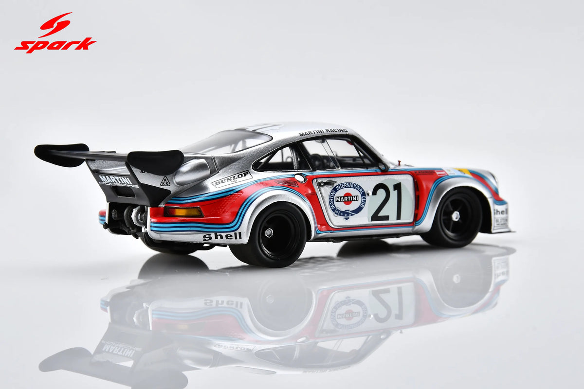 Spark Porsche 911 Carrera RSR Turbo #21 Martini Racing 24Hrs Le Mans 1974 1/43 Scale