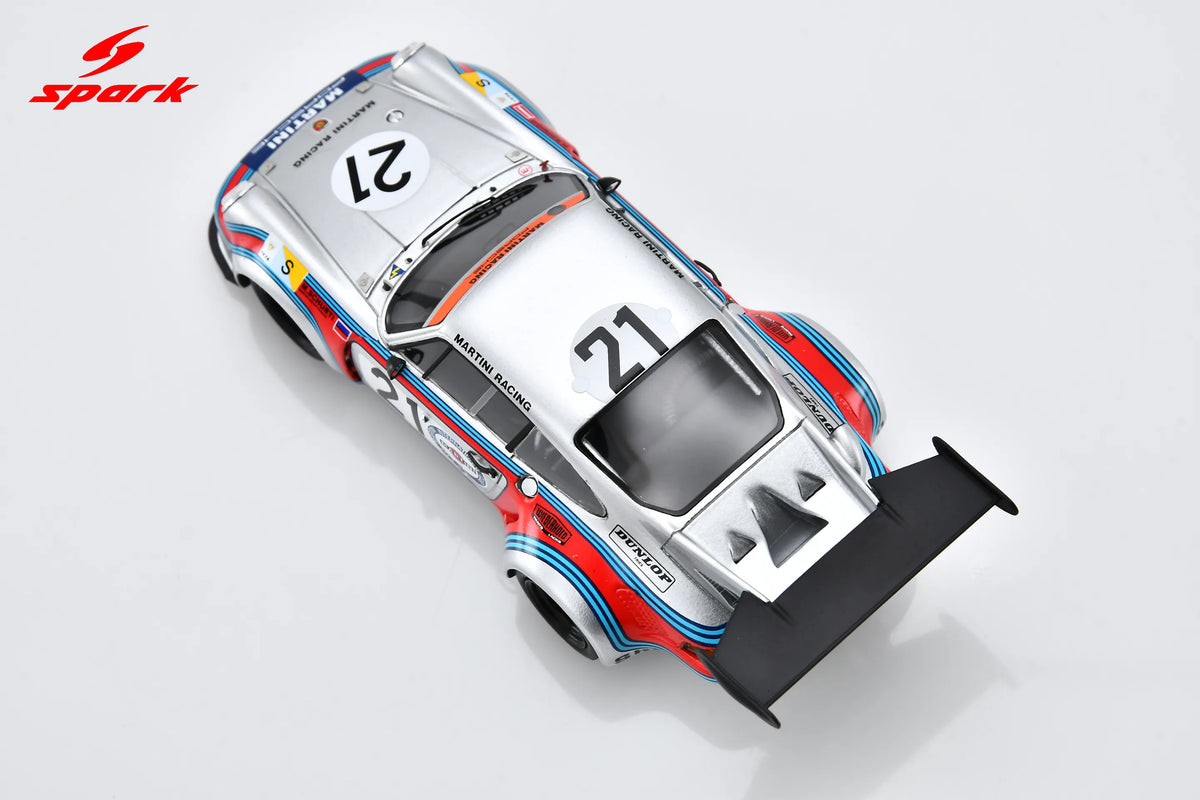 Spark Porsche 911 Carrera RSR Turbo #21 Martini Racing 24Hrs Le Mans 1974 1/43 Scale