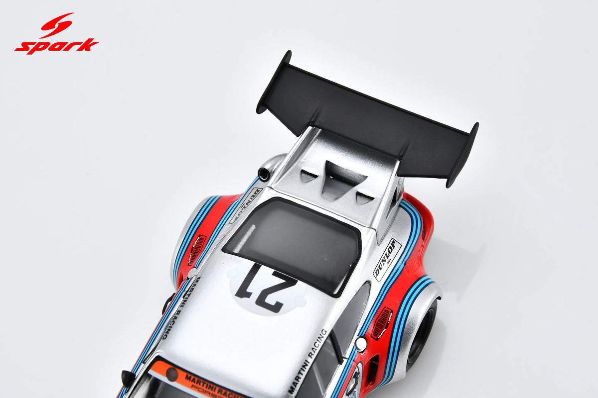 Spark Porsche 911 Carrera RSR Turbo #21 Martini Racing 24Hrs Le Mans 1974 1/43 Scale