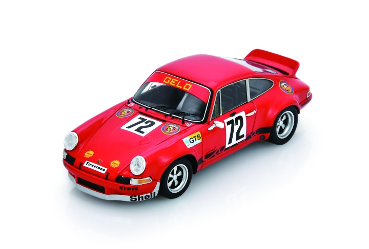 Spark Porsche Carrera 2.8 RSR #72 Polifac Gelo Racing Team 24Hrs Le Mans 1974 1/43 Scale S9796