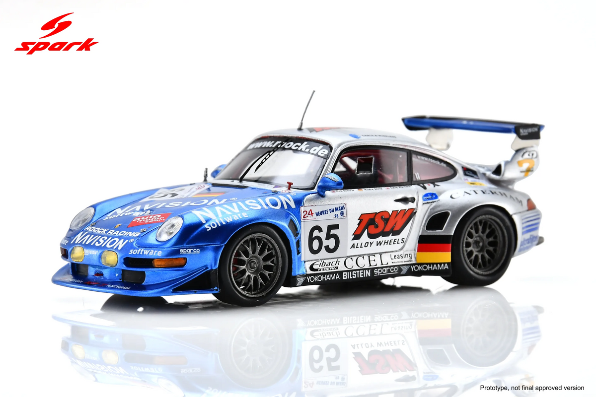 Spark Porsche 911 GT2 #65 Roock Racing Team 24 Hours of Le Mans 1998 1/43 Scale S9922