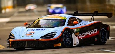 Spark McLaren 720S GT3 Evo #5 Optimum Motorsport Macau GT Cup 2025 1/43 Scale SA310