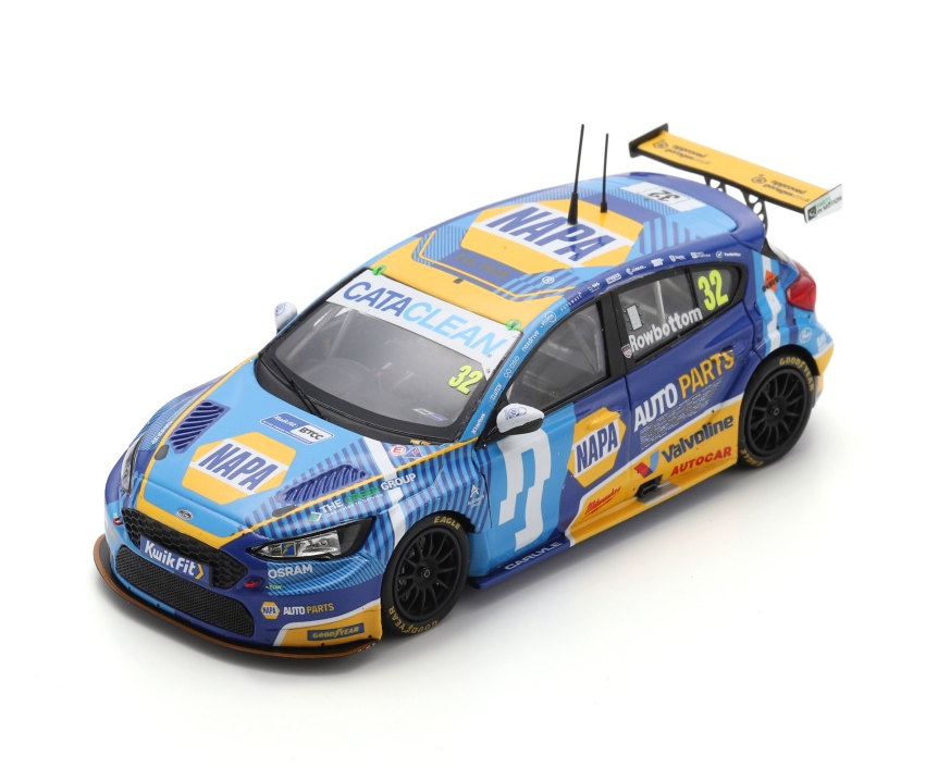 Spark Ford Focus #32 Daniel Rowbottom BTCC 2025 Knockhill 1/43 Scale UK037