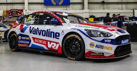 Spark Ford Focus BTCC #27 Dan Cammish Silverstone 2024 Valvoline 1/43 Scale UK042