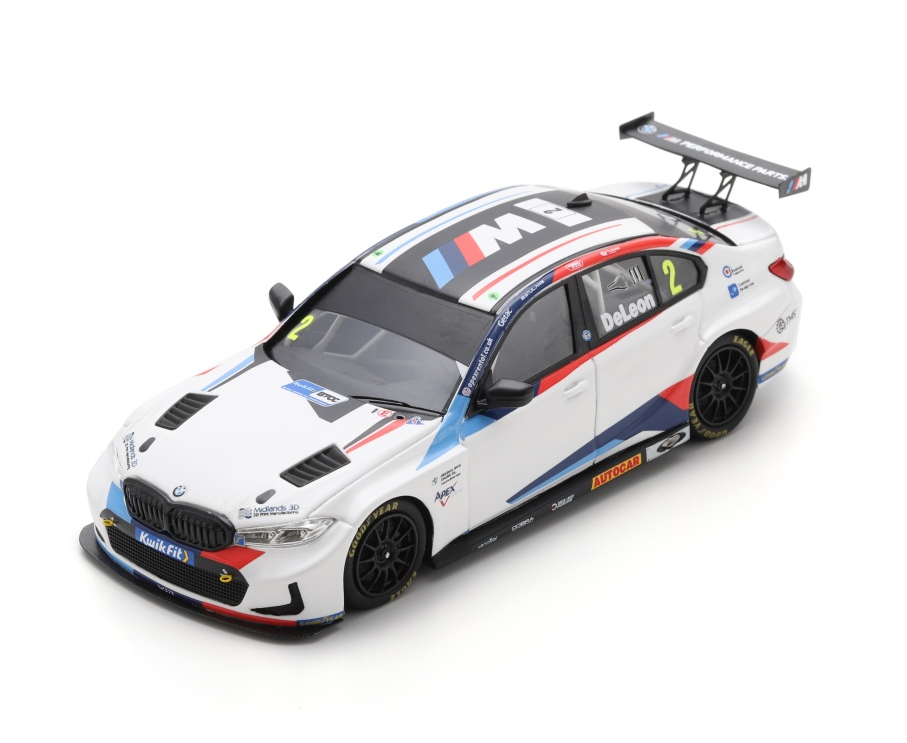 Spark BMW 330i #2 Daryl DeLeon BTCC 2025 Brands Hatch Race 2 Winner 1/43 Scale UK033