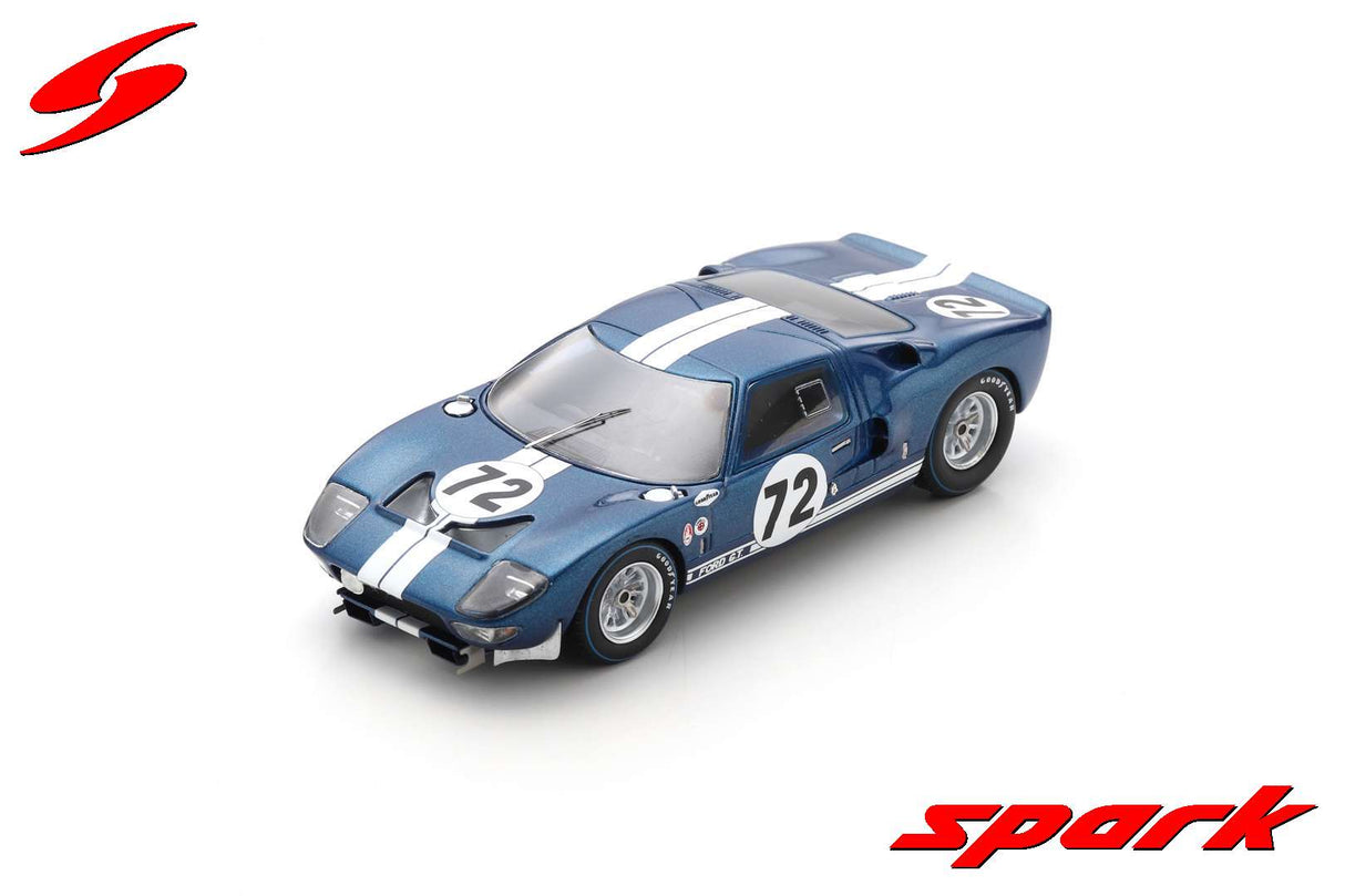 Spark Ford GT40 #72 3rd 2000km Daytona 1965 B. Bondurant/R. Ginther (500pcs) 1/43 Scale