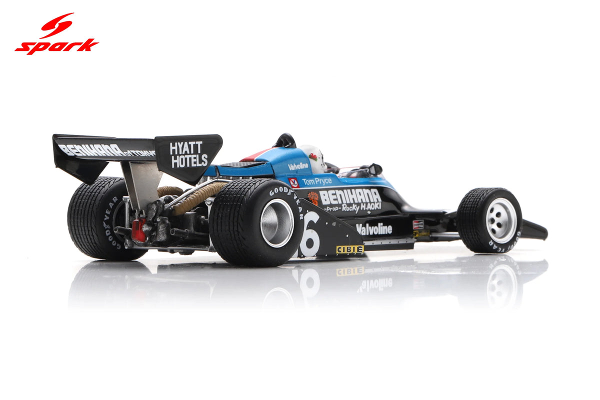 Spark Shadow DN8 #16 Tom Pryce 1976 Japanese F1 Grand Prix 1/43 Scale