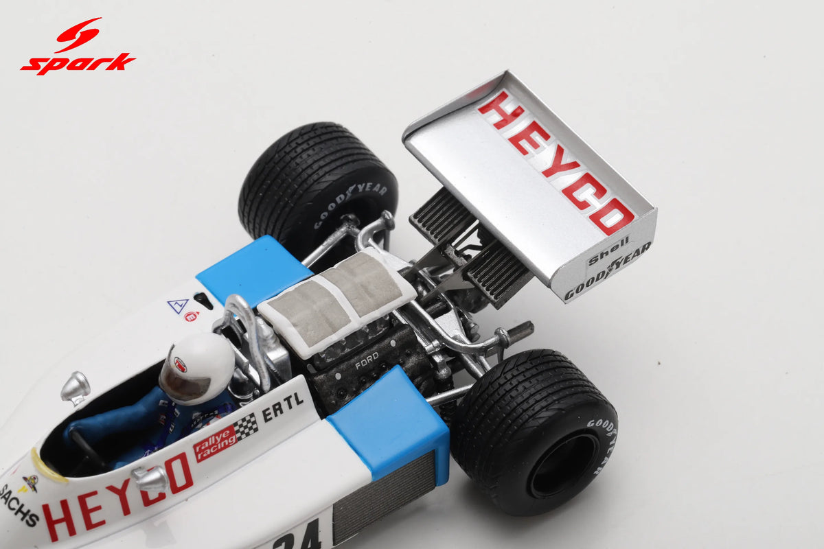 Spark Hesketh 308D #24 Harald Ertl 1976 Japanese F1 Grand Prix 1/43 Scale
