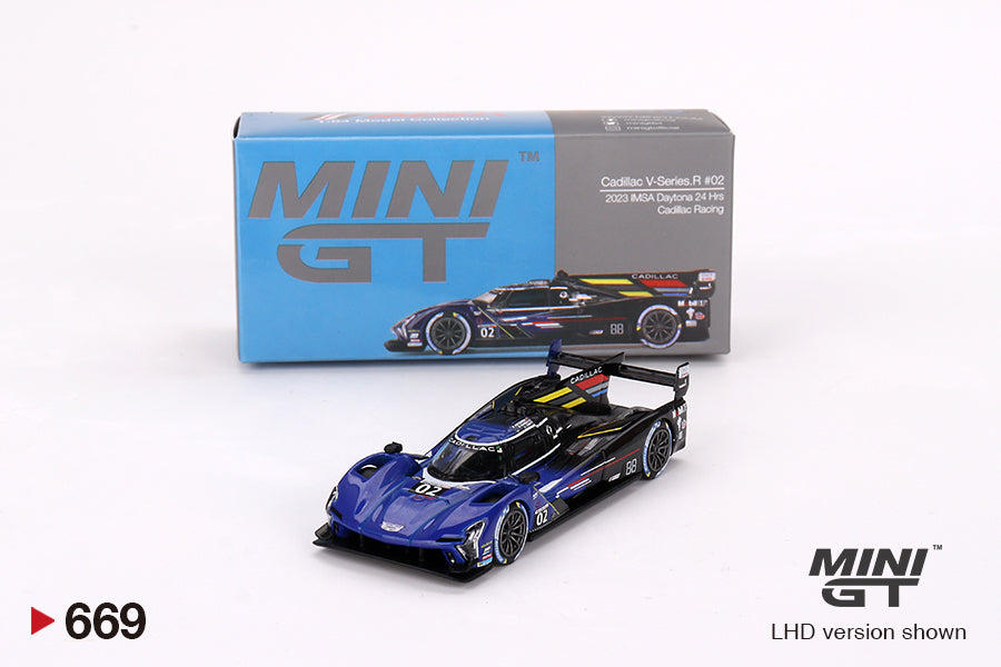 Mini GT Cadillac V-Series R #2 Cadillac Racing 2023 IMSA Daytona 24HRS 1/64 Scale