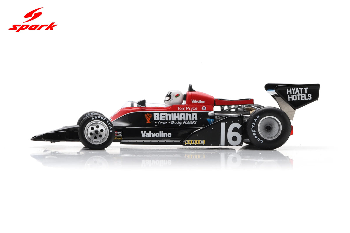 Spark Shadow DN8 #16 Tom Pryce 1976 Japanese F1 Grand Prix 1/43 Scale