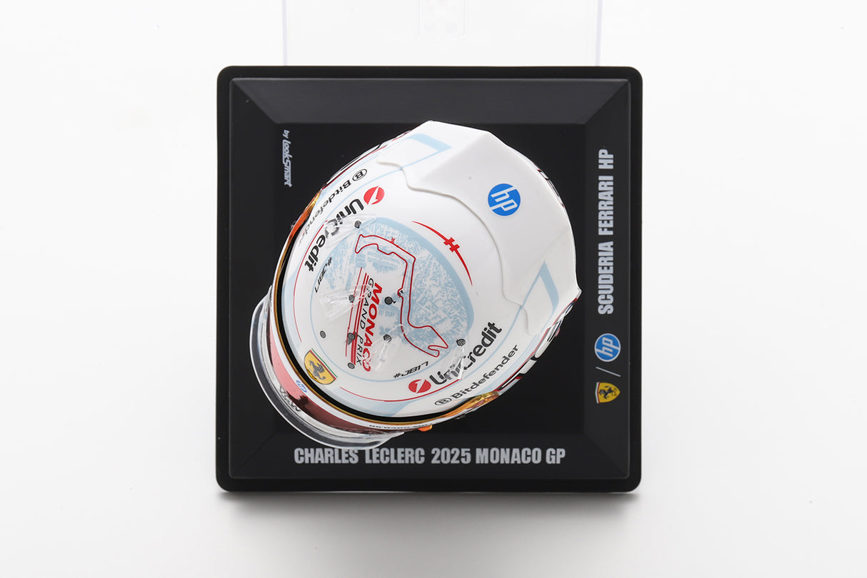 Looksmart Charles Leclerc Monaco F1 GP 2025 1/5 Scale Helmet LSHEL013