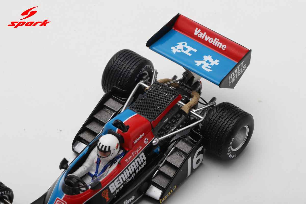 Spark Shadow DN8 #16 Tom Pryce 1976 Japanese F1 Grand Prix 1/43 Scale