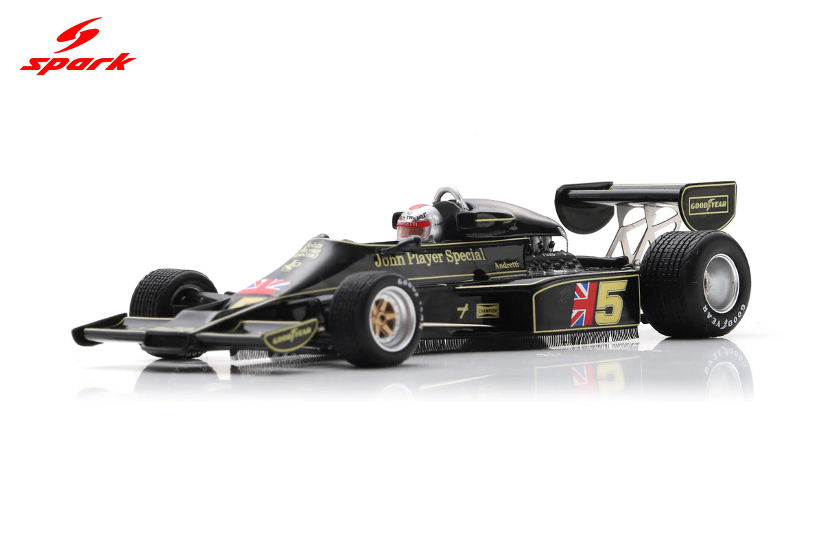 Spark Lotus 77 #5 Mario Andretti Winner 1976 Japanese F1 Grand Prix 1/43 Scale