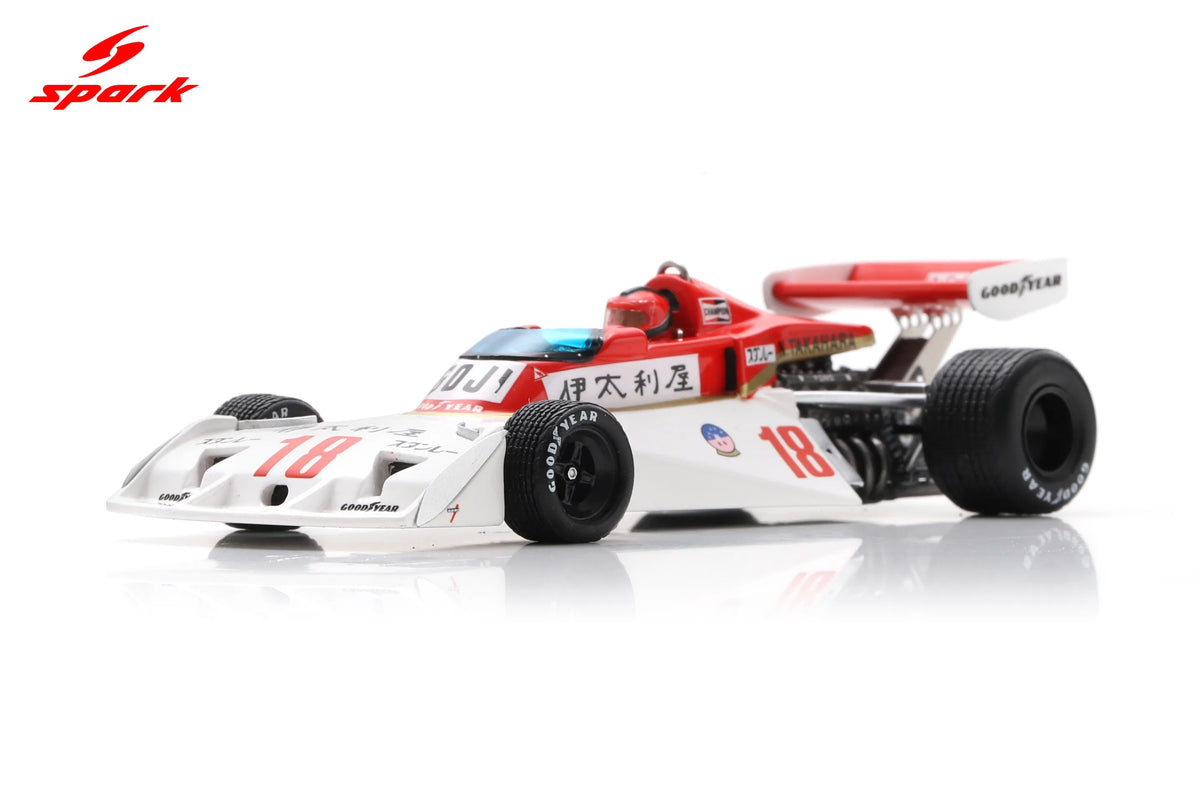 Spark Surtees TS19 #18 Noritake Takahara 1976 Japanese F1 Grand Prix 1/43 Scale