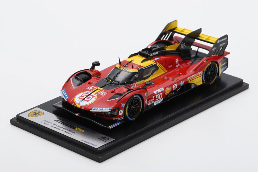 Looksmart Ferrari 499P #50 Ferrari AF Corse Le Mans 2024 Winner 1/43 Scale