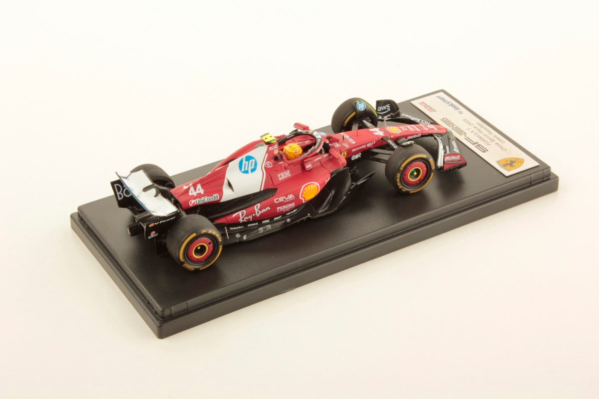 Looksmart Ferrari SF-25 #44 Hamilton 2025 Chinese GP Sprint Winner 1/43 Scale LSF1074
