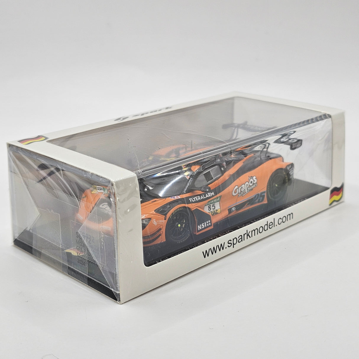 Spark McLaren 720S GT3 Evo #85 Dörr Motorsport DTM 2024 1/43 Scale SG972