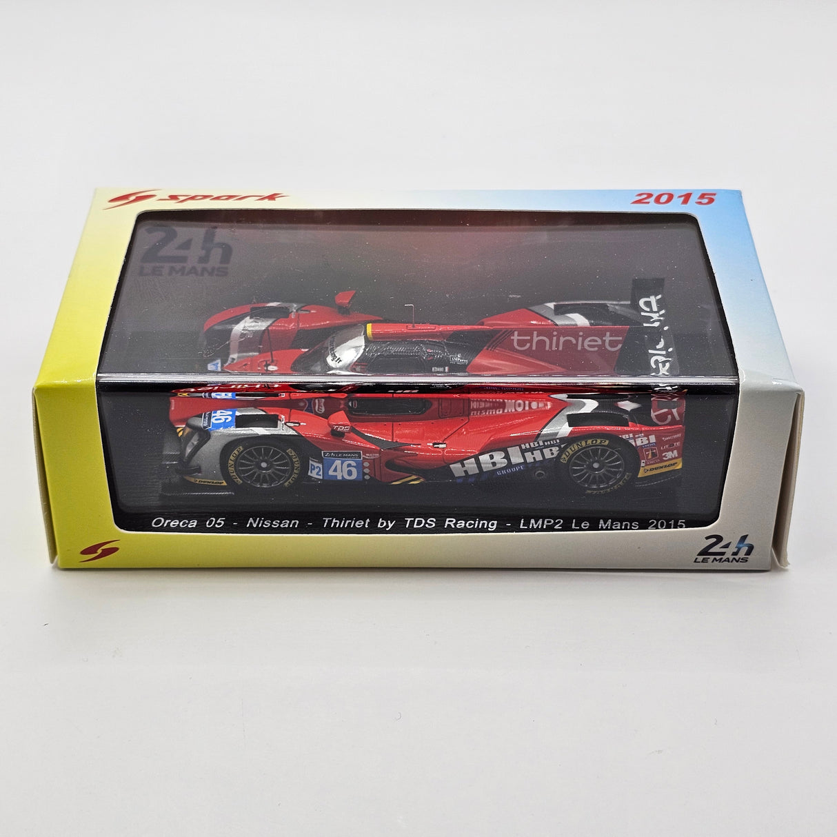 Spark Oreca 05 Nissan #46 Thiriet by TDS Racing 24Hrs Le Mans 2015 1/43 Scale S4659