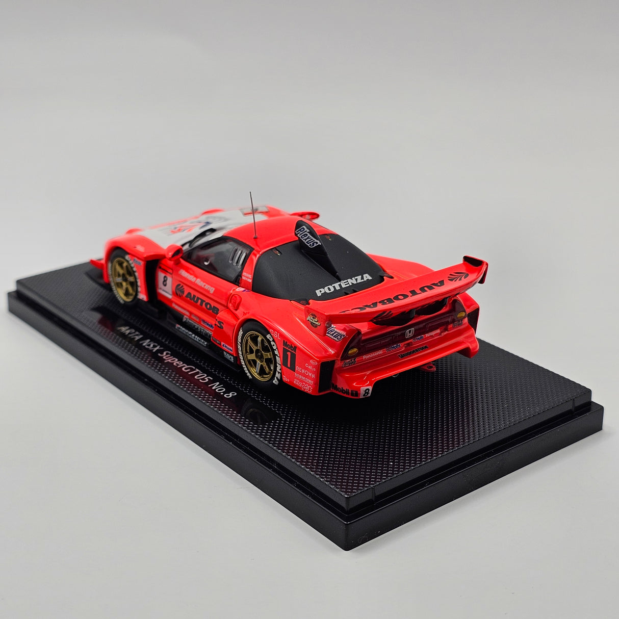 EBBRO Honda NSX #8 Autobacs Racing Team Aguri (ARTA) Super GT 2005 1/43 Scale