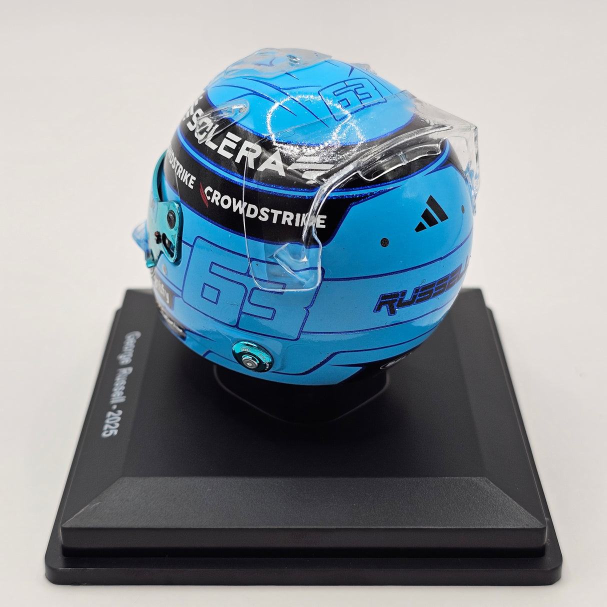 Spark George Russell Mercedes-AMG Petronas F1 Team 2025 Helmet 1/5 Scale