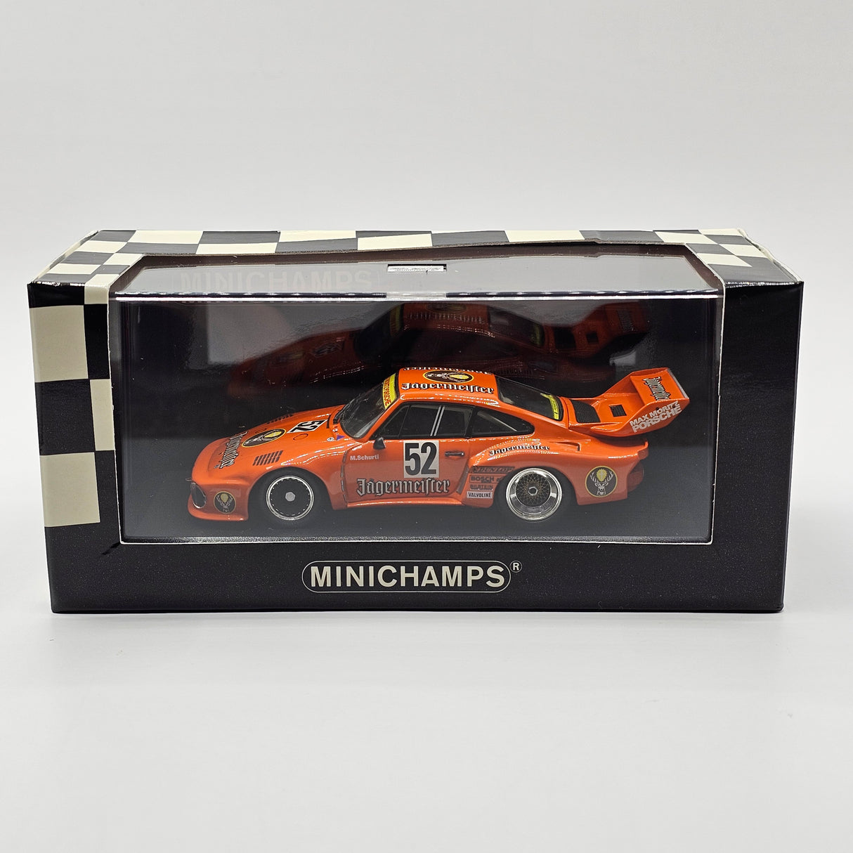 Minichamps Porsche 935 #52 Zolder DRM M. Schurti 1977 Winner 1/43 Scale