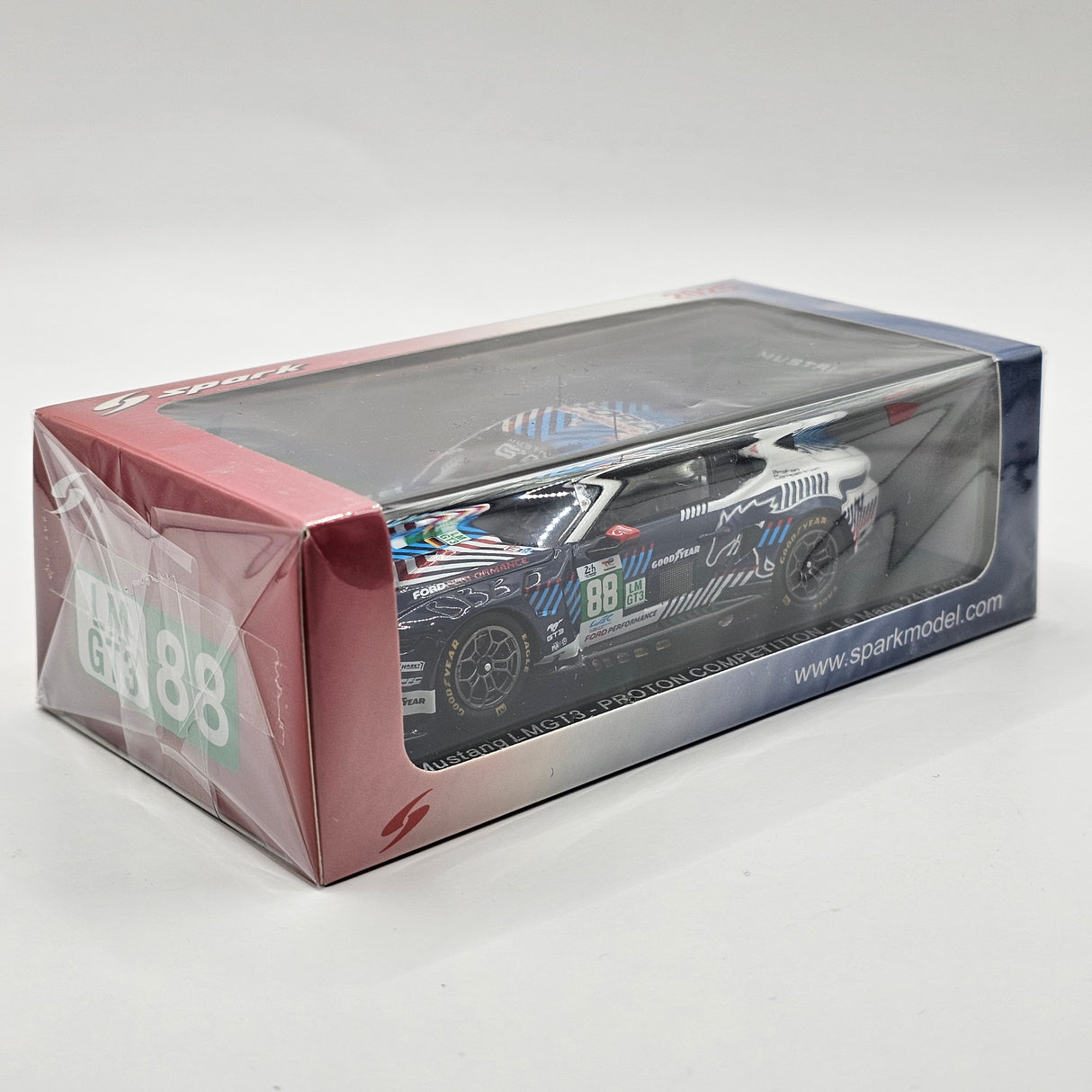 Spark Ford Mustang LMGT3 #88 Proton Competition 24 Hours of Le Mans 2025 1/43 Scale S9304