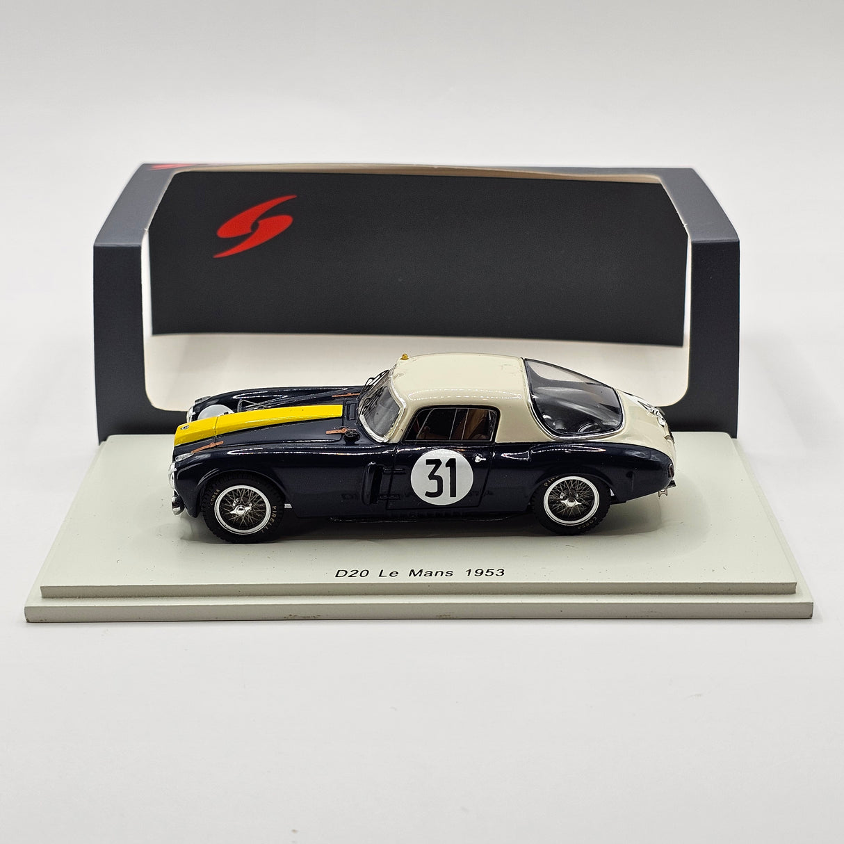 Spark Lancia D20 #31 Scuderia Lancia 24Hrs Le Mans 1953 1/43 Scale S4722