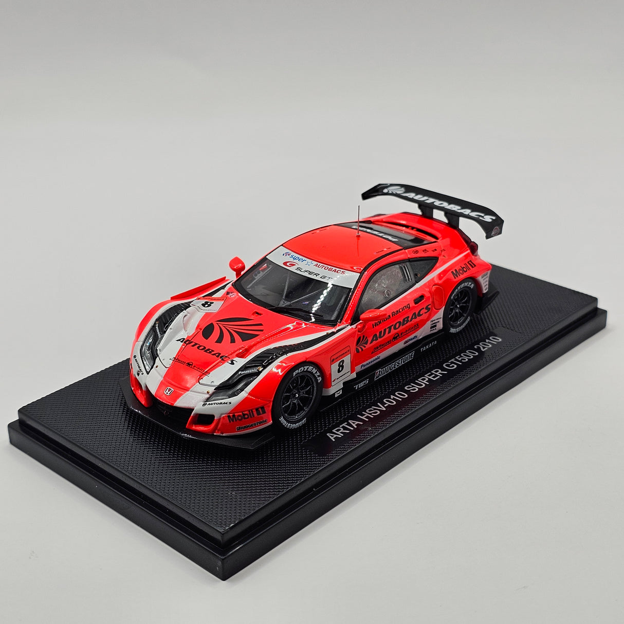 EBBRO Honda HSV-010 #8 Autobacs Racing Team Aguri Super GT GT500 2010 1/43 Scale
