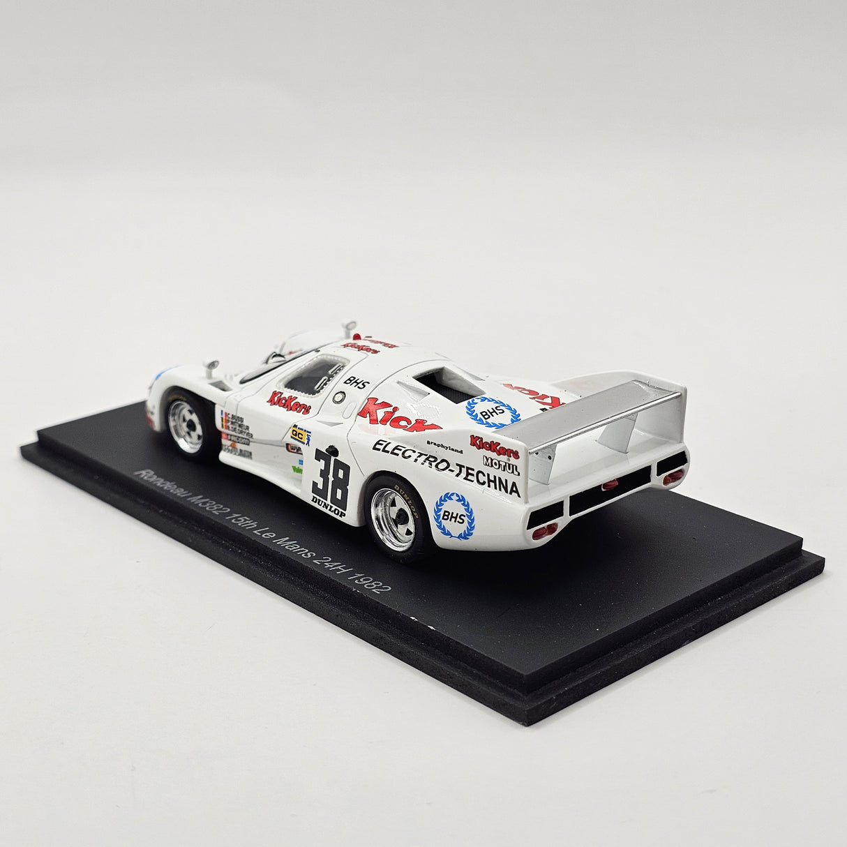 Spark Rondeau M382 #38 C. Bussi 24 Hours of Le Mans 1982 1/43 Scale S8460