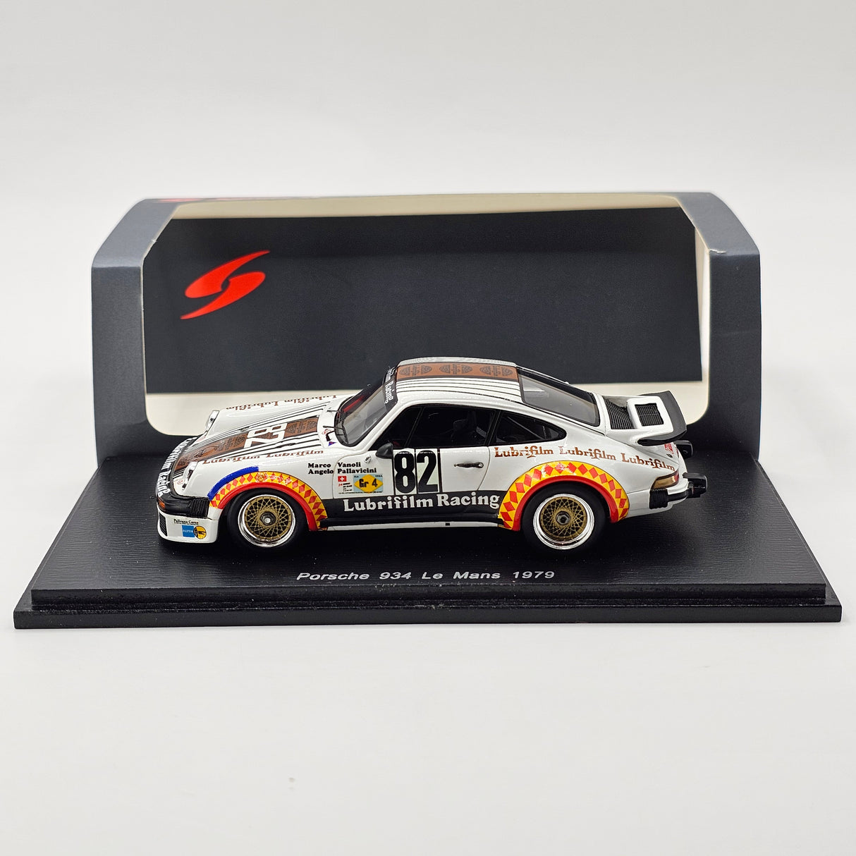Spark Porsche 934 #82 Lubrifilm Racing Team 24Hrs Le Mans 1979 1/43 Scale S3431