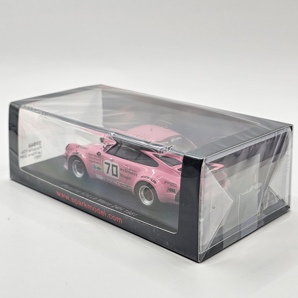 Spark Porsche 934 #70 T. Perrier Le Mans 24H 1981 Class Winner 1/43 Scale S9846