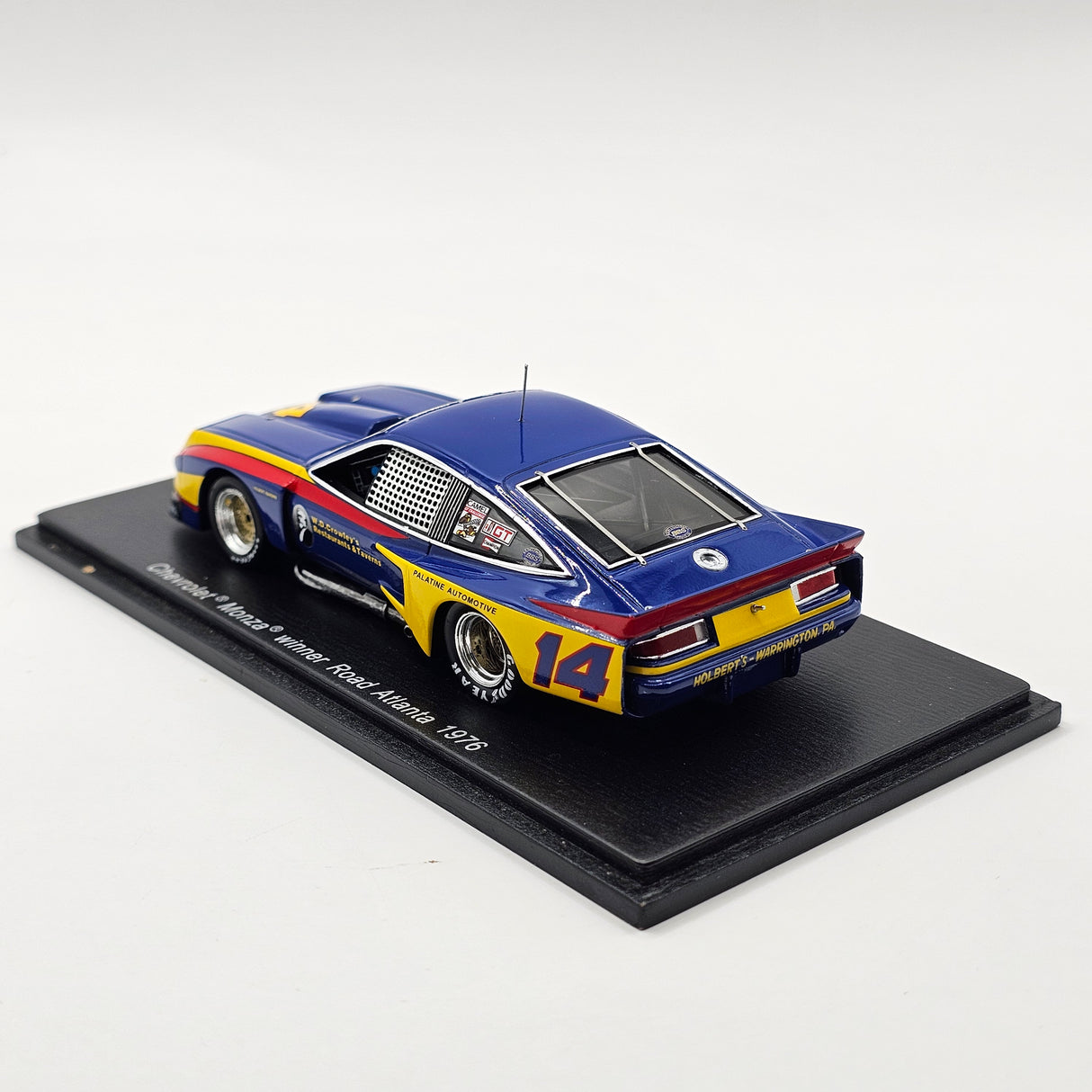 Spark Chevrolet Monza #14 Al Holbert IMSA Champion 1976 1/43 Scale S0860