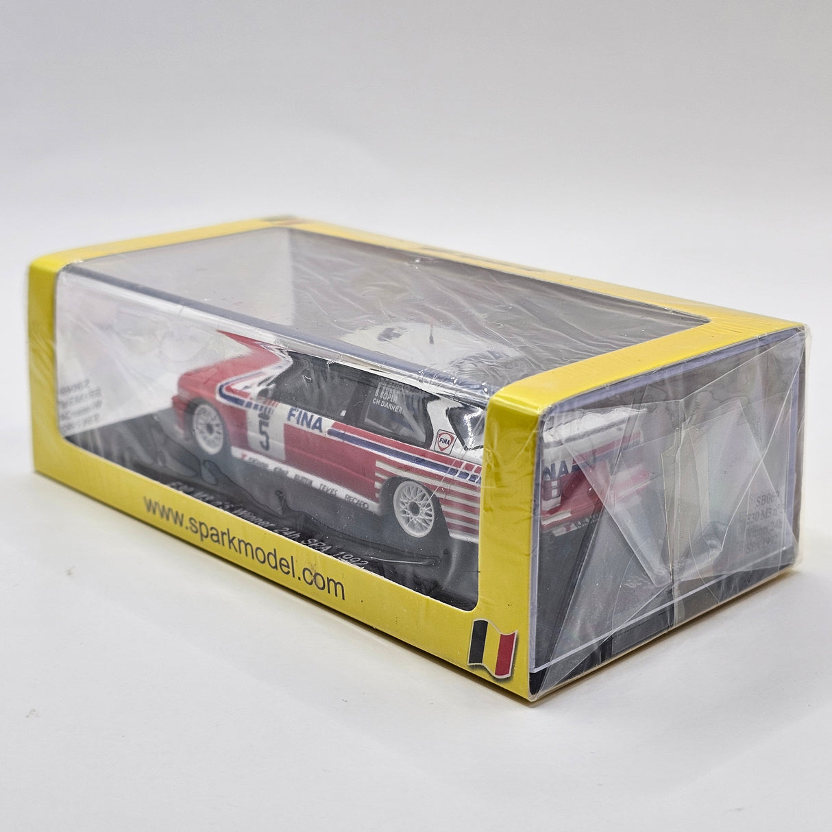 Spark BMW M3 E30 #5 BMW Fina Bastos 24Hrs Spa 1992 Winner 1/43 Scale