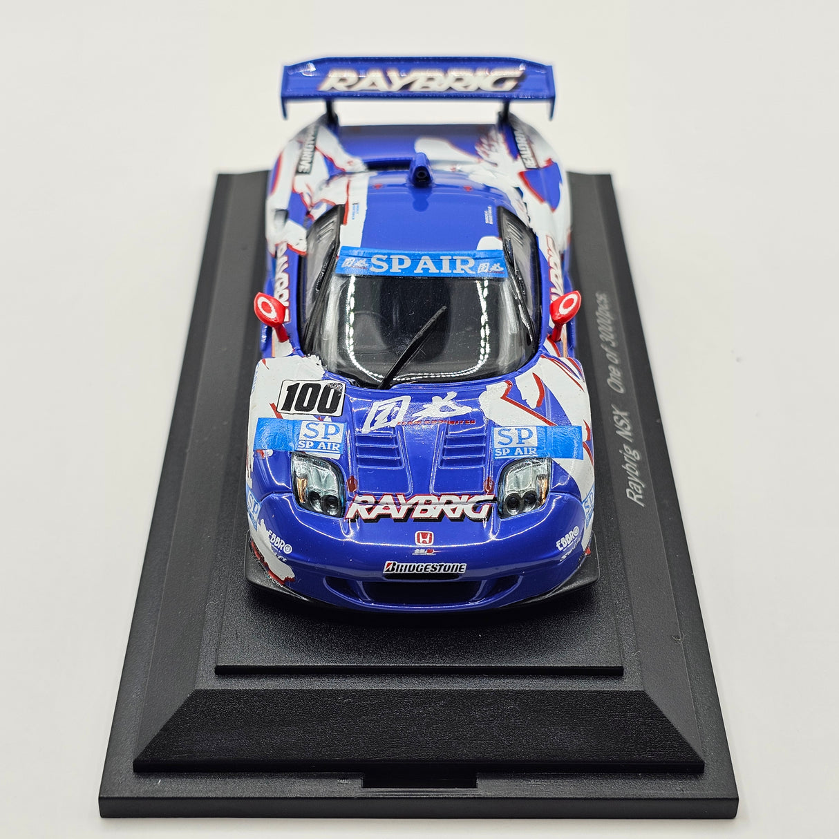 EBBRO Honda NSX #100 Raybrig Team Kunimitsu JGTC GT500 2002 1/43 Scale