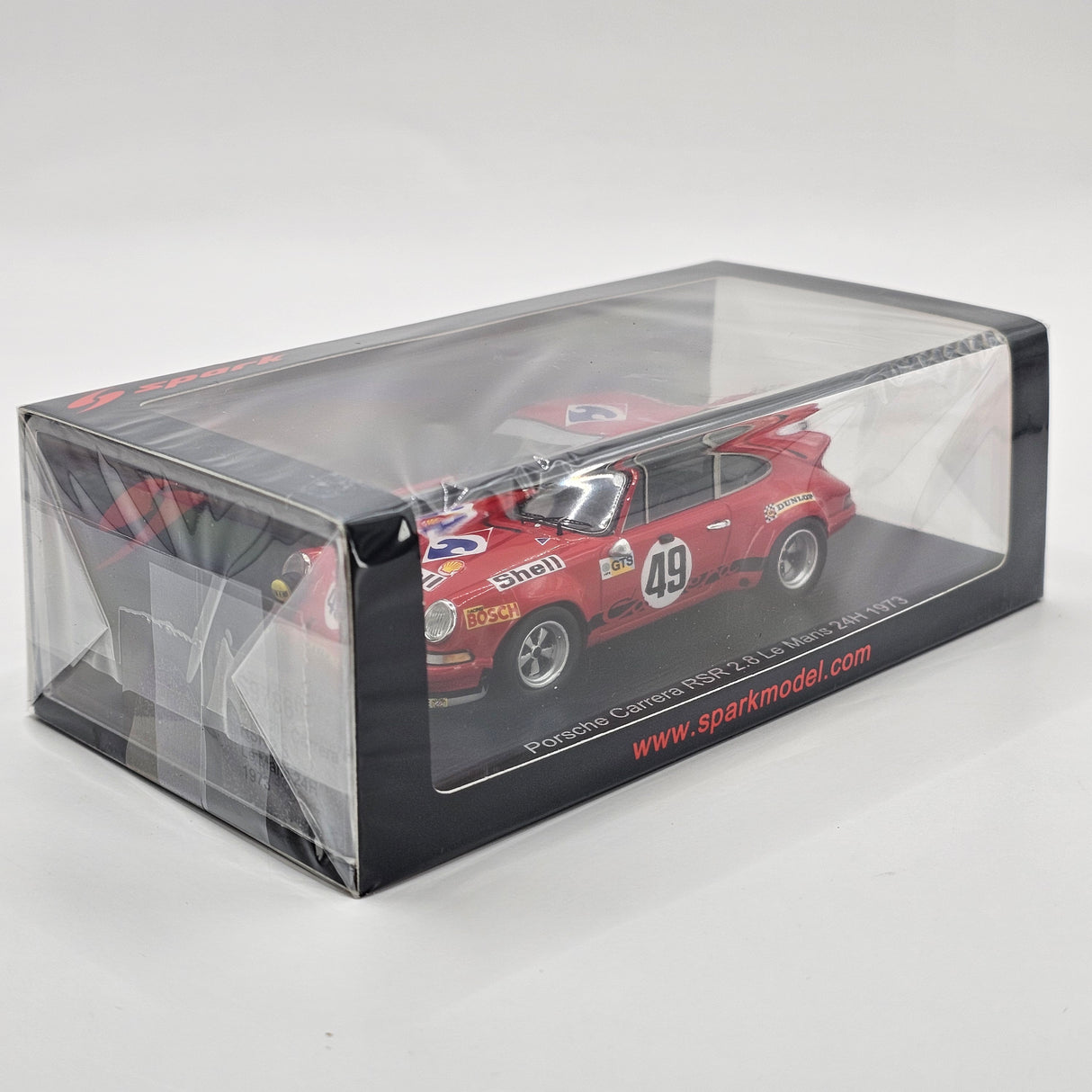 Spark Porsche 911 Carrera RS #49 J. Egreteaud 24Hrs Le Mans 1973 1/43 Scale S9786