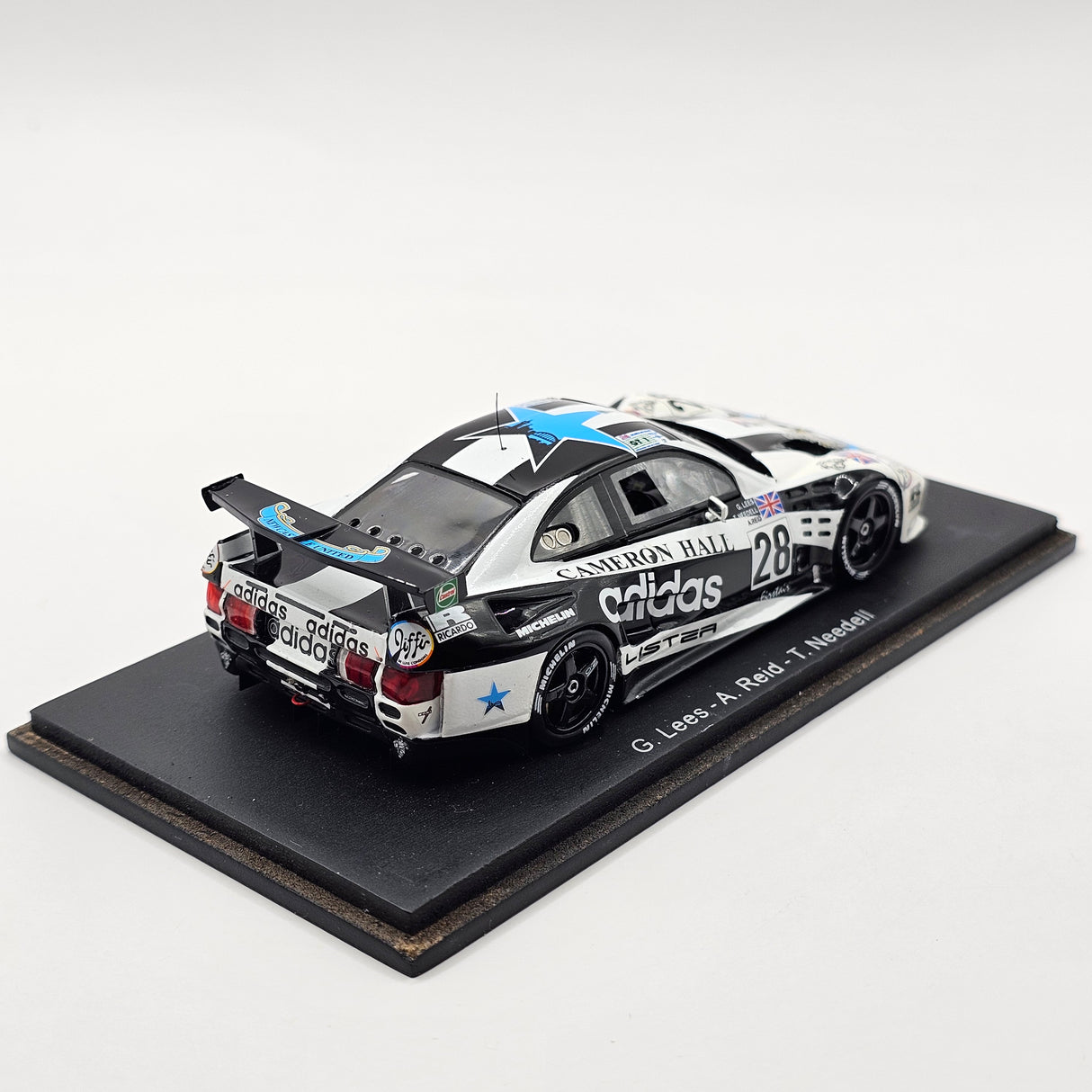 Spark Lister Storm #28 "Newcastle United" Le Mans 1996 1/43 Scale S0632