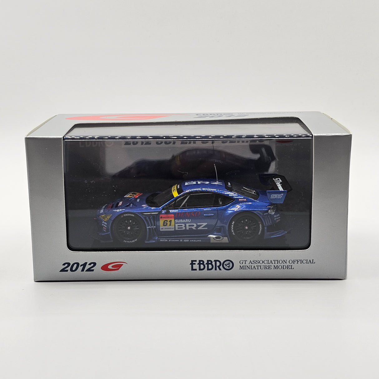 EBBRO Subaru BRZ #61 R&D Sport Super GT GT300 2012 1/43 Scale