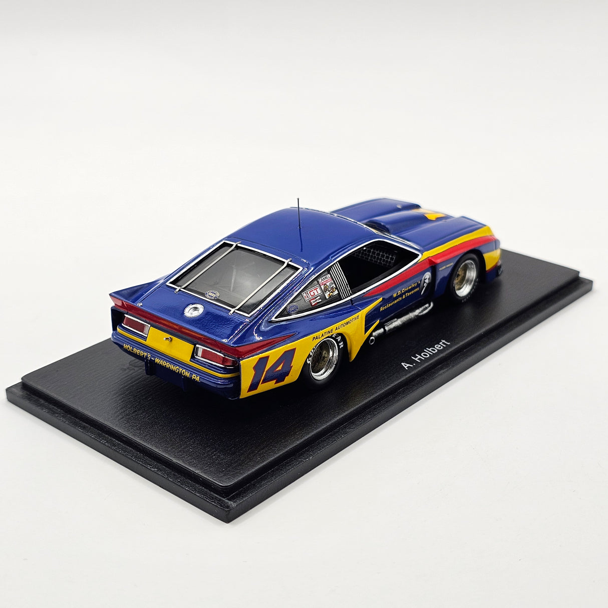 Spark Chevrolet Monza #14 Al Holbert IMSA Champion 1976 1/43 Scale S0860