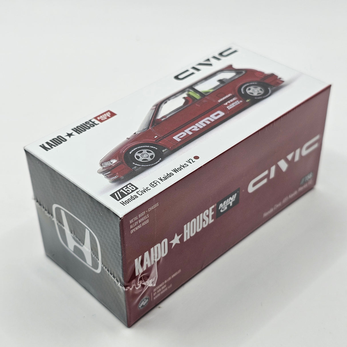 Mini GT x Kaido House Honda Civic EF Kaido Works V2 1/64 Scale