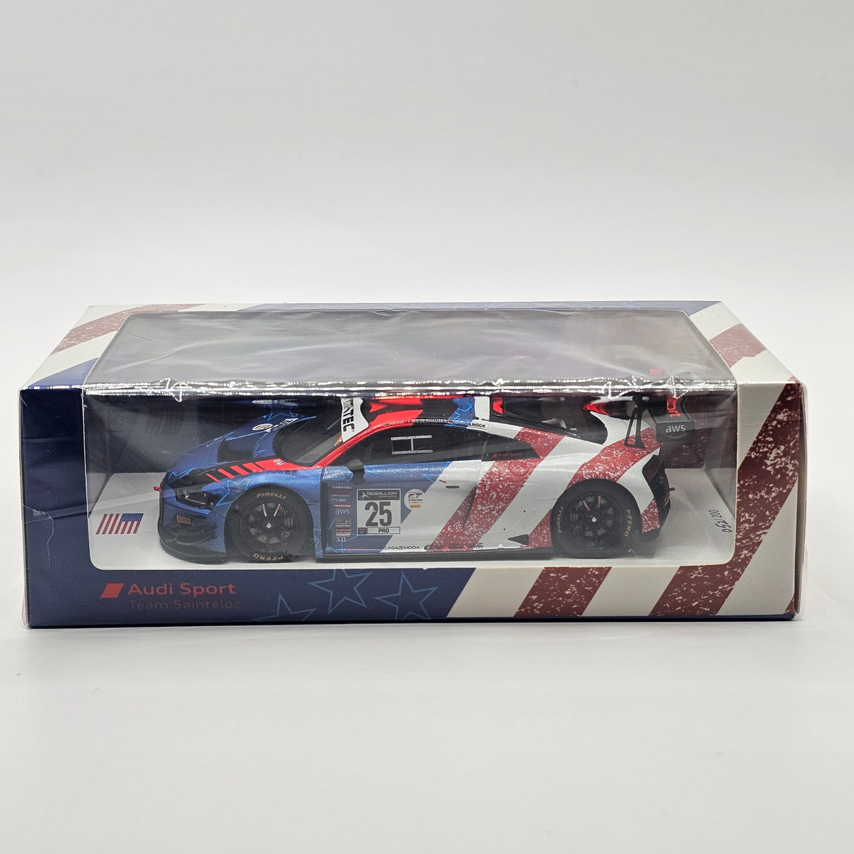 Spark Audi R8 LMS GT3 #25 Team Saintéloc 8Hrs Indianapolis 2021 Winner 1/43 Scale FF015