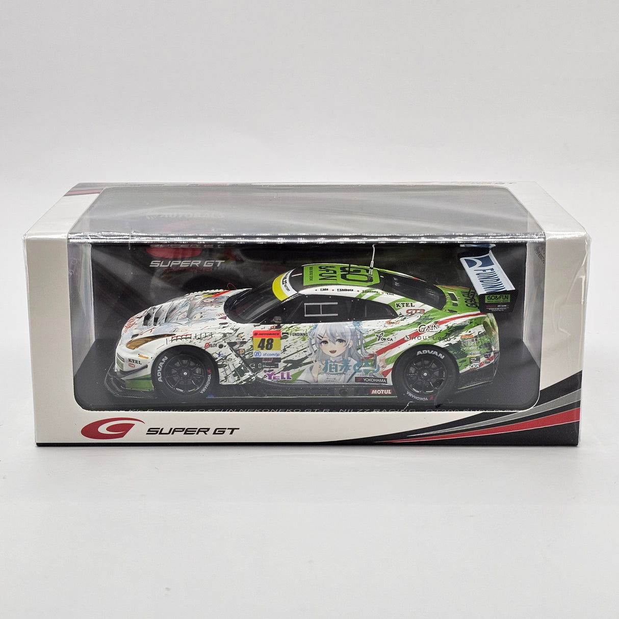 Spark Nissan GT-R Nismo GT3 GT300 #48 NILZZ Racing Super GT 2024 1/43 Scale