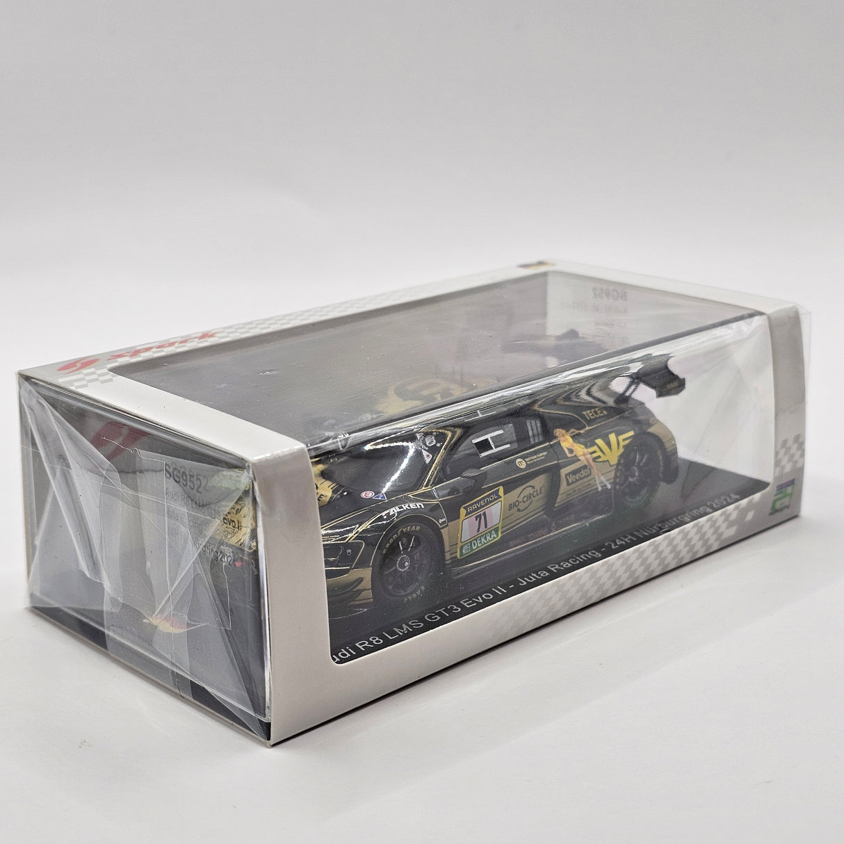 Spark Audi R8 LMS Evo II #71 Juta Racing 24Hrs Nurburgring 2024 1/43 Scale