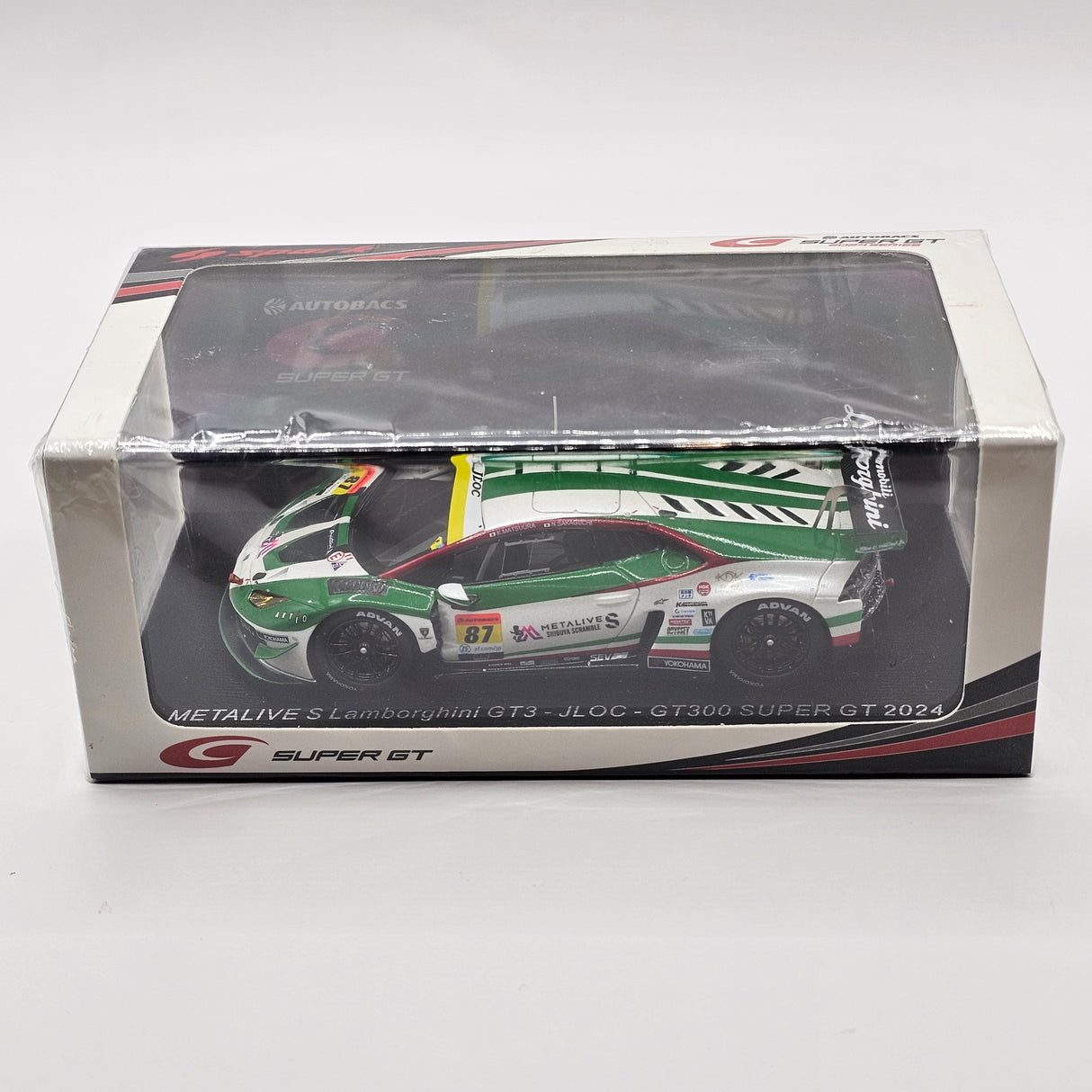 Spark Lamborghini Huracán GT3 Evo #87 JLOC Super GT GT300 2024 1/43 Scale