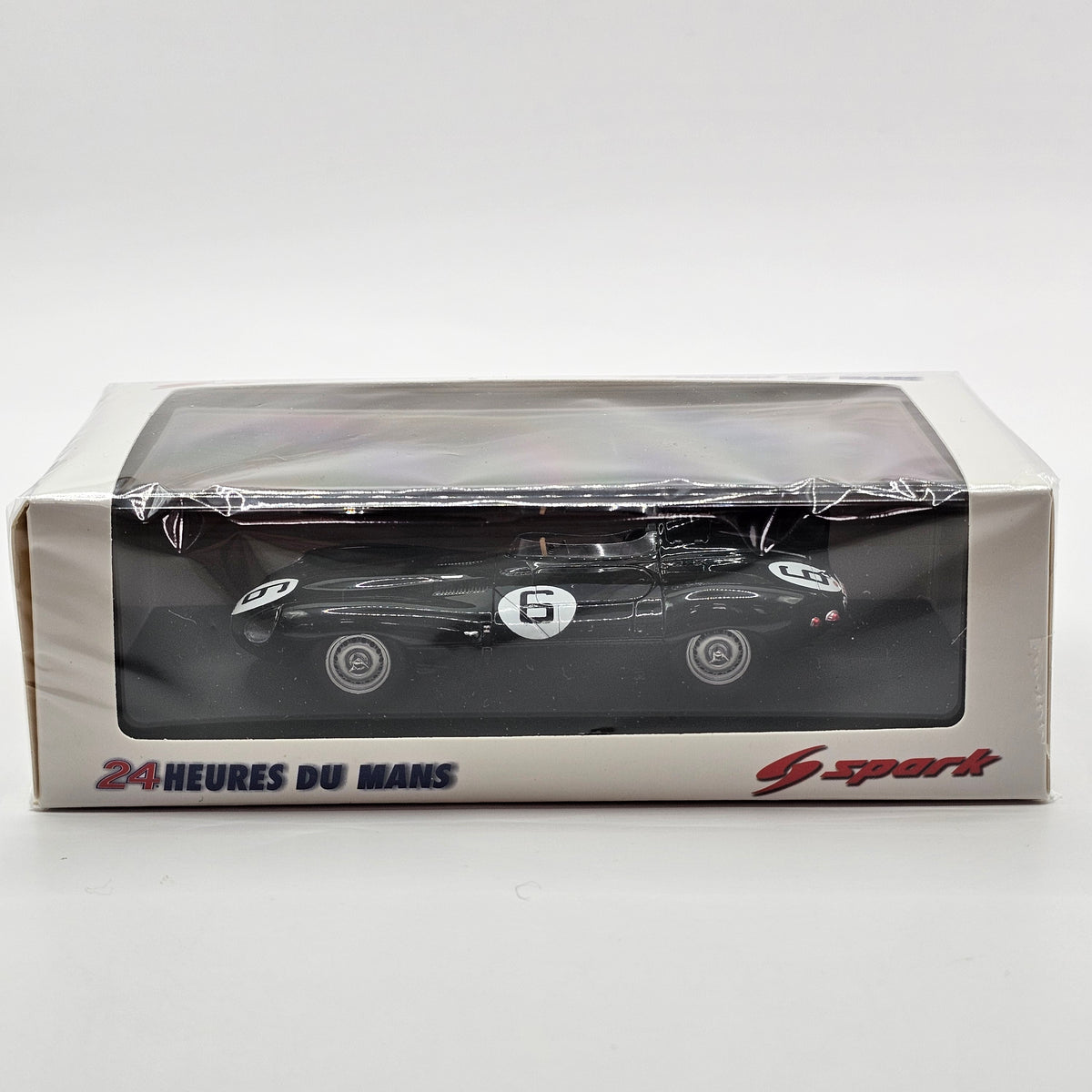 Spark 43LM55 Jaguar Type D N°6 – Vainqueur 24H Le Mans 1955, échelle 1/43